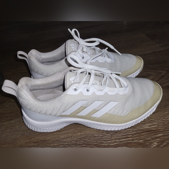 ADIDAS RESPONSE BOUNCE 2.0 SPIKELESS GOLF SHOES CREAM WHITE WOMENS 5.5 - Picture 2 of 10